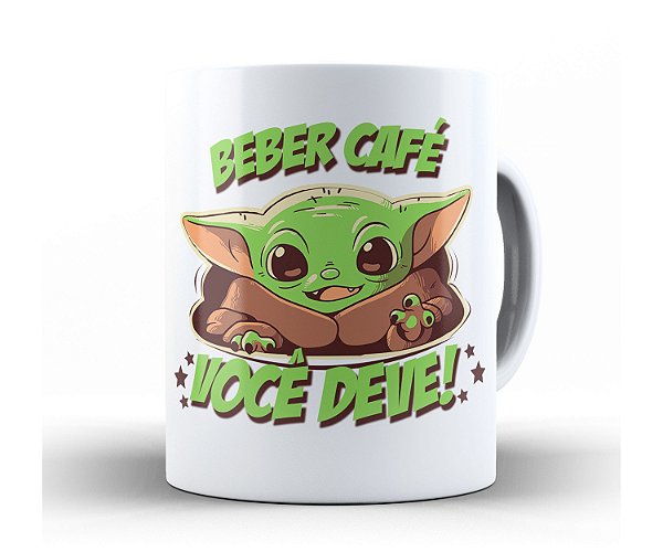Caneca Baby Yoda