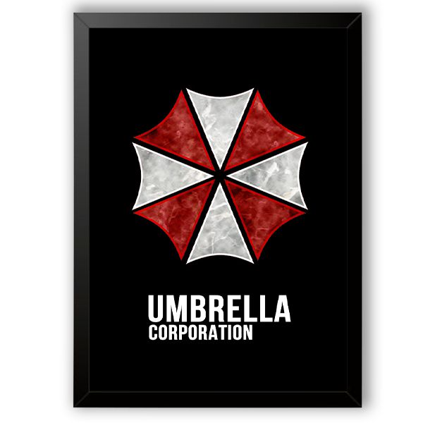Quadro Decorativo Umbrella Corporation