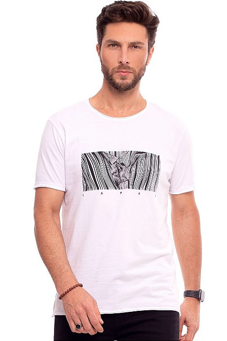 camiseta kiss branca