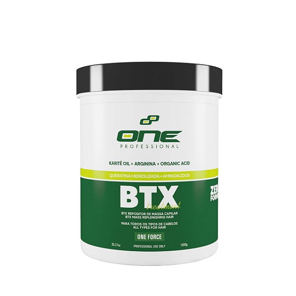 3 One BTX Organic Zero Formol 1kg FRETE GRÁTIS