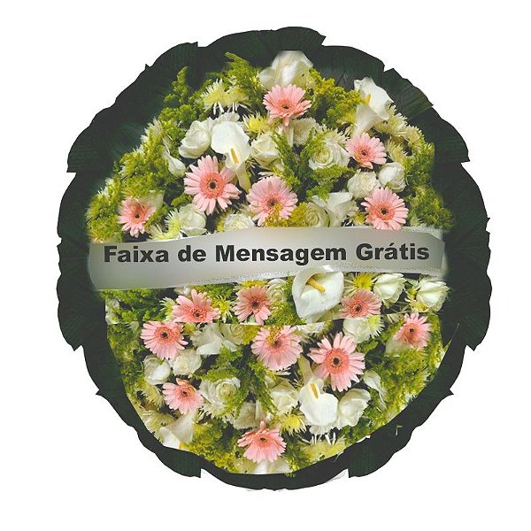 H- Coroa de Flores Chora Menino