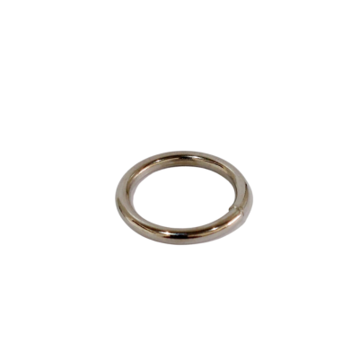 Argola Grossa 22 Mm - Niquelada - 10 Peças