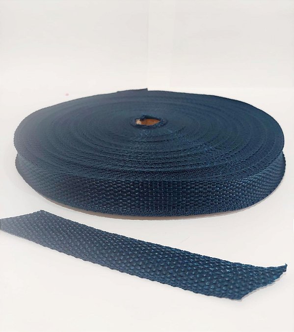 Fita Nylon Cbr 25Mm - Azul Marinho - Rl 50 Metros