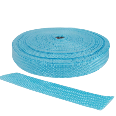 Fita Nylon Cbr 25Mm - Azul Bebe - Rl 50 Metros