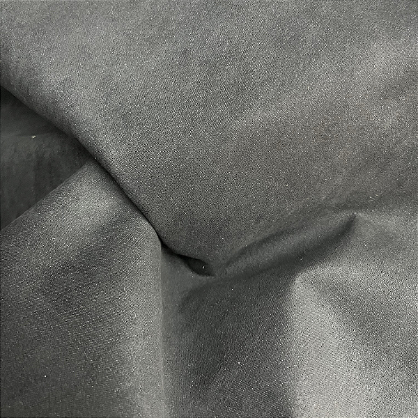 Camurça Suede   Preto  1/2 Metro