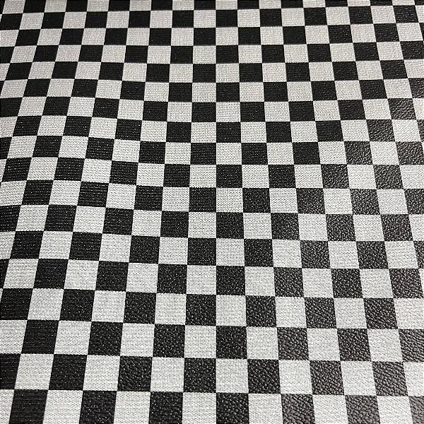 Dama preto e branco 1/2 metro