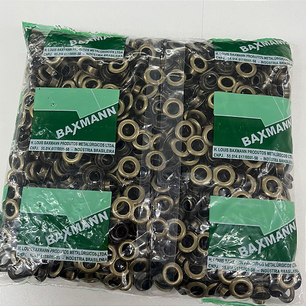 ILHOS OURO VELHO BAXMANN 45/ PCTE 1.000 UNIDADE