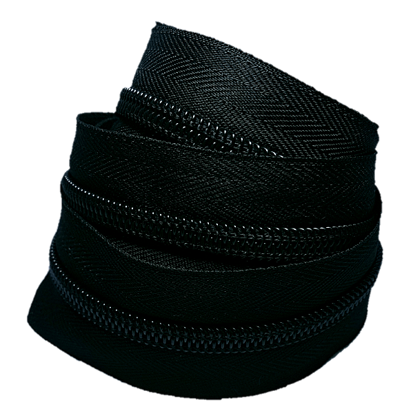 Ziper nº8 preto 1 metro