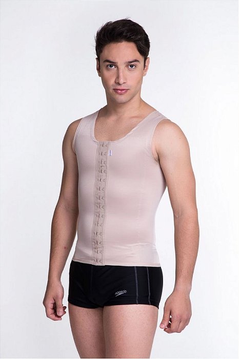 Colete Regata com Fecho Frontal - Biobela Linha Compress Masculino 1620