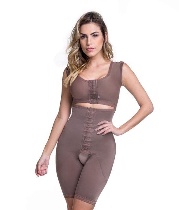 Cinta Modelador Regata Short (Subdividido) - Linha Premium 16327 Biobela