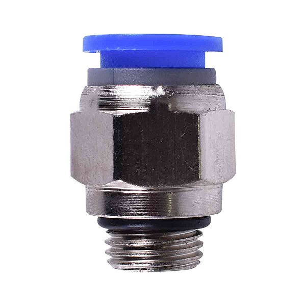 Conexão Reta Macho 8mm X 1/8" Rosca Bsp