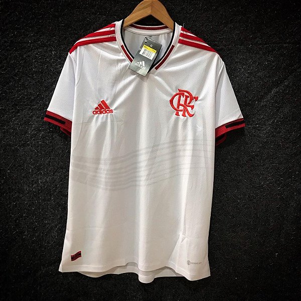 Camisa Flamengo Branca 2022 Masculina