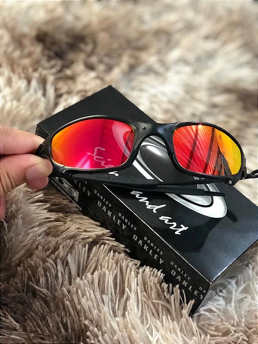 Oculos Juliet Oakley Mandrak Romeo 1 Preto em Promoção na Americanas