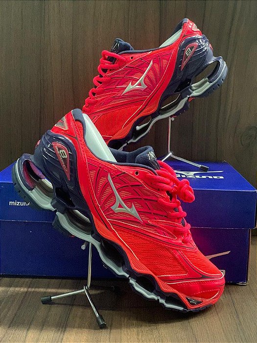mizuno 9 vermelho