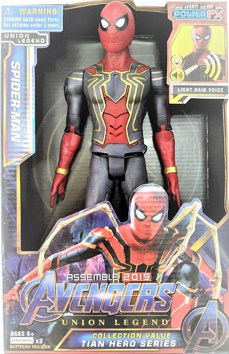 Boneco homem aranha com garras Clearance