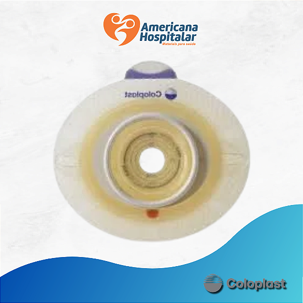 Placa Base Convexa para Estomia/Ostomia/Urostomia - SenSura Click XPro - (Coloplast)