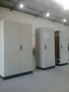 armário elétrico modular 1400x600x400  chapa de aço carbono pronta entrega