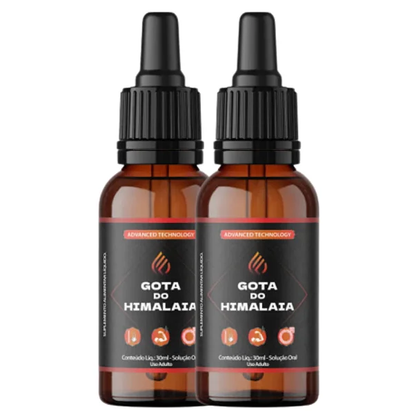 Gota do Himalaia Suplemento Natural em Gotas 30ml 2 Unidades
