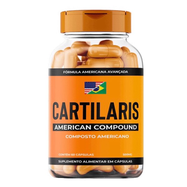 Cartilaris Suplemento Alimentar Natural Com 60 Cápsulas