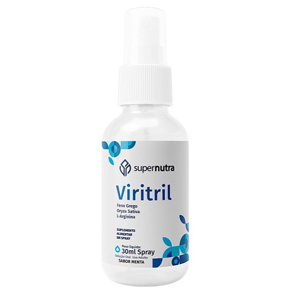 Viritril Suplemento Alimentar Líquido Em Spray 30ml Sabor Menta