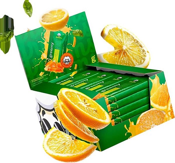 Greemy Suco Verde em Pó com 21 Sachês Dreams Limão Siciliano