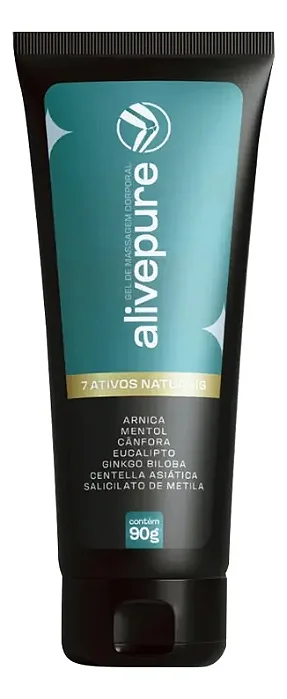 Alive Pure Gel De Massagem Corporal 90g