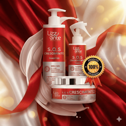 LIZZ ANTE SOS TRATAMENTO CAPILAR - KIT 30 DE TRATAMENTO