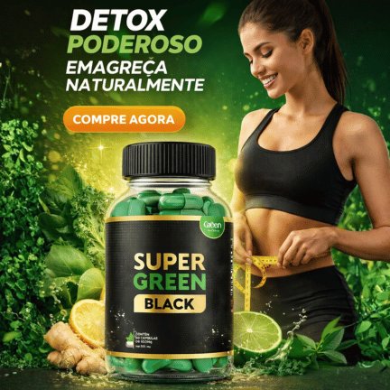 SUPER GREEN BLACK - 1 POTE