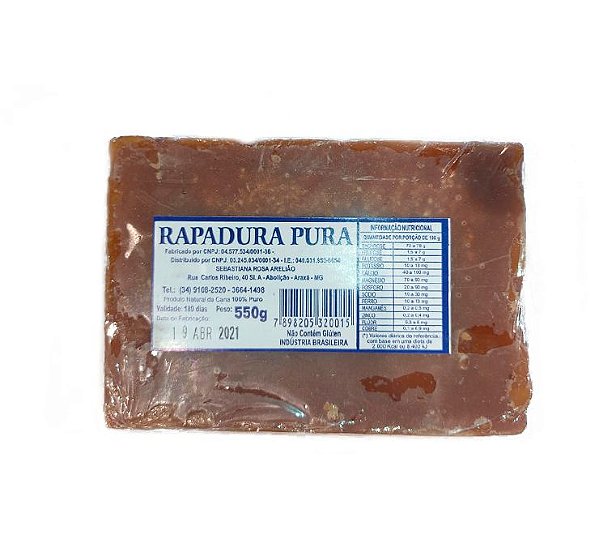 Rapadura Pura 550g