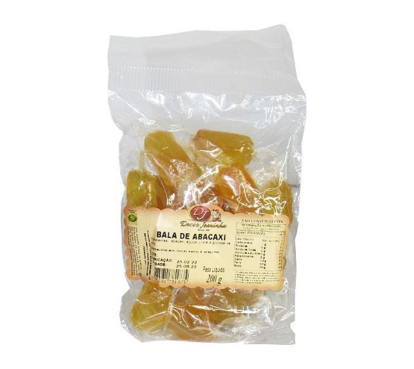 Bala de Abacaxi 200g