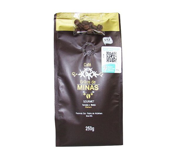 Café Grão de Minas 250 g - Torrado e Moído