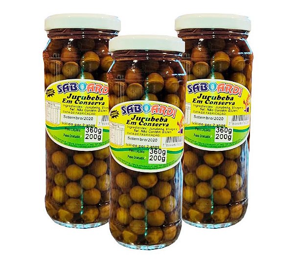 Conserva de Jurubeba 200g - Saboardi