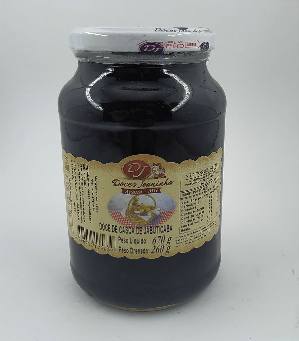 Doce Casca de Jabuticaba CG