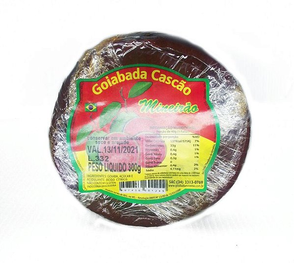 Goiabada Cascão "Frisada" 300g
