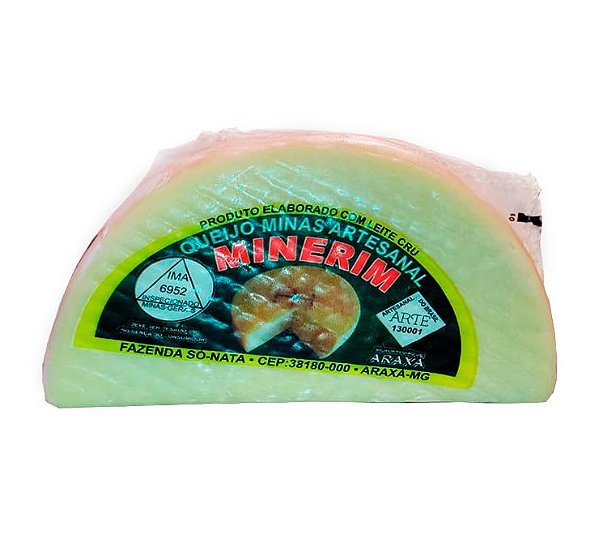 Queijo Minas Artesanal Fresco AH Metade (ENVIO SOMENTE POR SEDEX)
