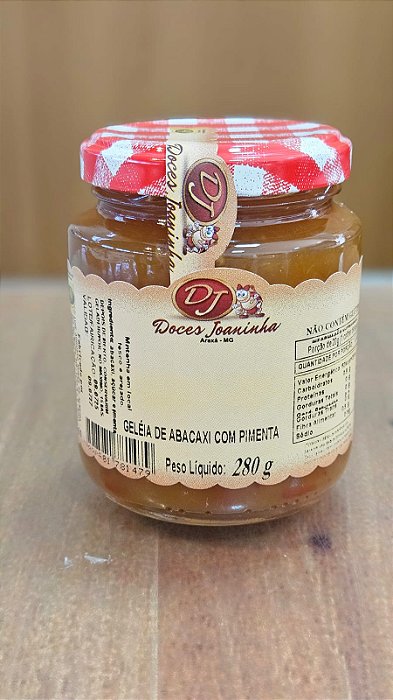 Geleia de Abacaxi com Pimenta