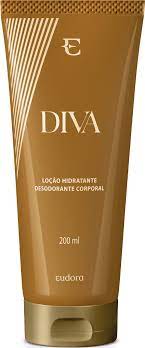 Loção Hidratante Desodorante Colônia Corporal Diva 200ml