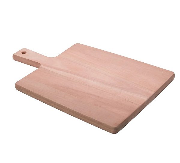 DUPLICADO - Tábua Retangular Tramontina de Madeira Eucalípto com Cabo 40x27cm