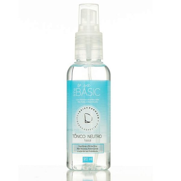 Tônico Neutro Facial Deisy Perozzo Linha BASIC 120ML