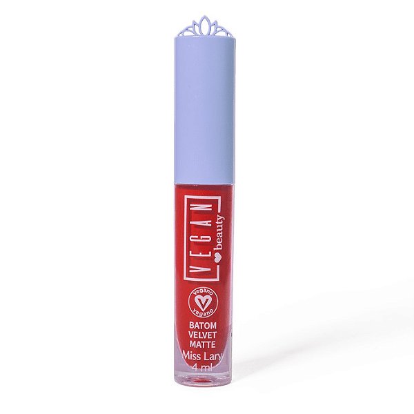 Batom Velvet Matte Rosa - Miss Lary