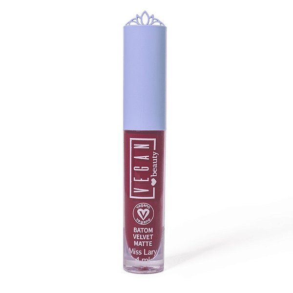 Batom Velvet Matte Tulipa - Miss Lary