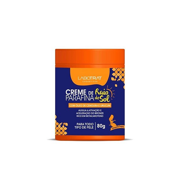 Creme de Parafina Bronzeadora Raio de Sol Labotrat