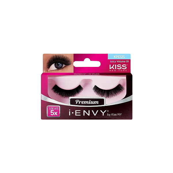 Cílios Postiços i-Envy Juicy Volume 01 - Ruby Kisses