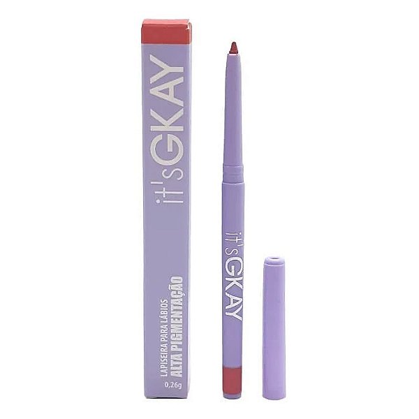 It's GKay Cosmetics - Lapiseira Para Lábios Alta Pigmentação Rose