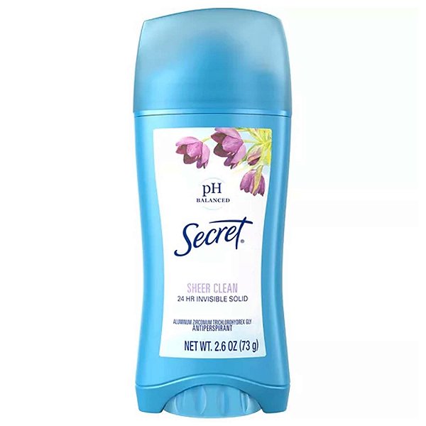 Secret Sheer Clean 24Hr Invisible Solid