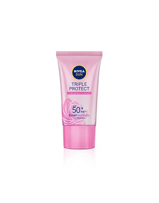 Nivea Sun Facial Tripla Proteção Pele Radiante FPS 50 40ml
