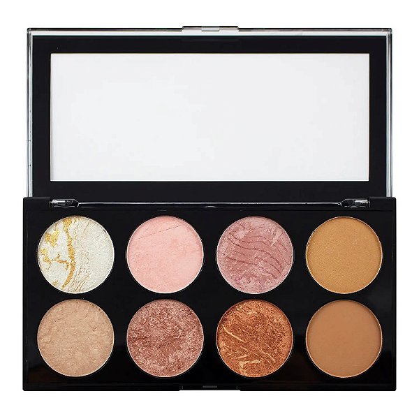 Paleta de Blushes / Iluminadores / Bronzer Golden Sugar - Revolution