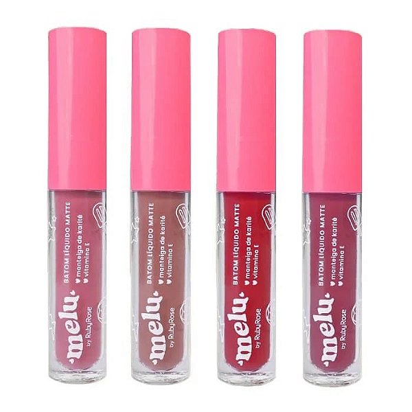 Batom Liquido Matte - Melu