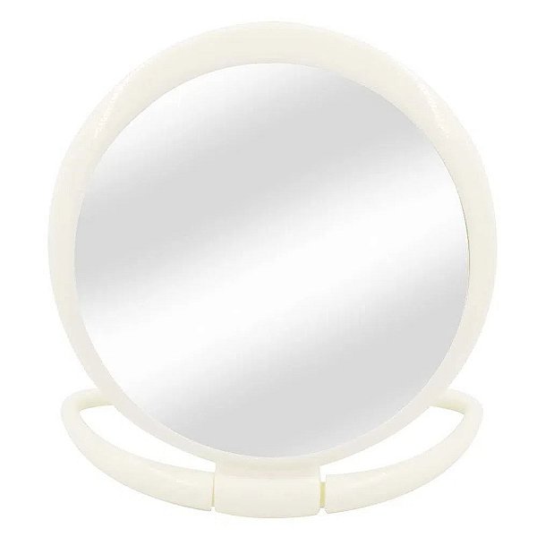 Espelho de Mesa Dupla Face C/ Aumento  - Interponte