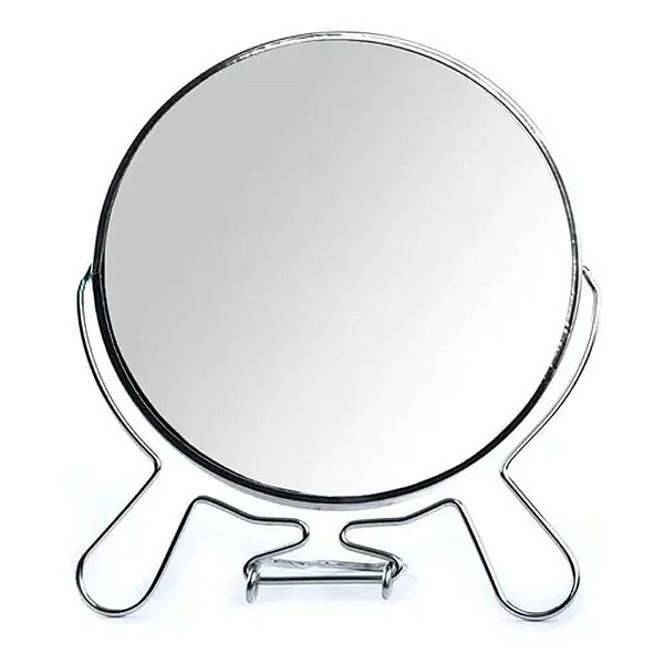 Espelho de Mesa 14cm em Metal - Interponte